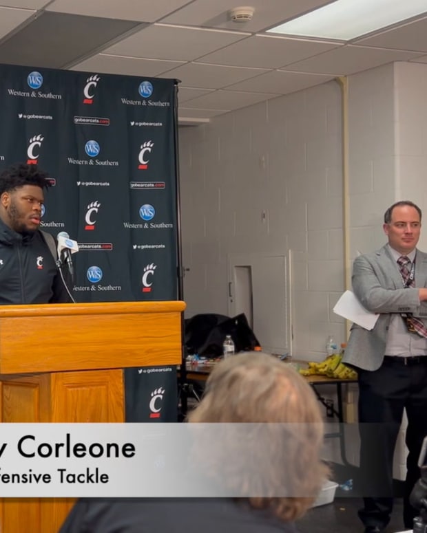 Dontay Corleone Navy Postgame
